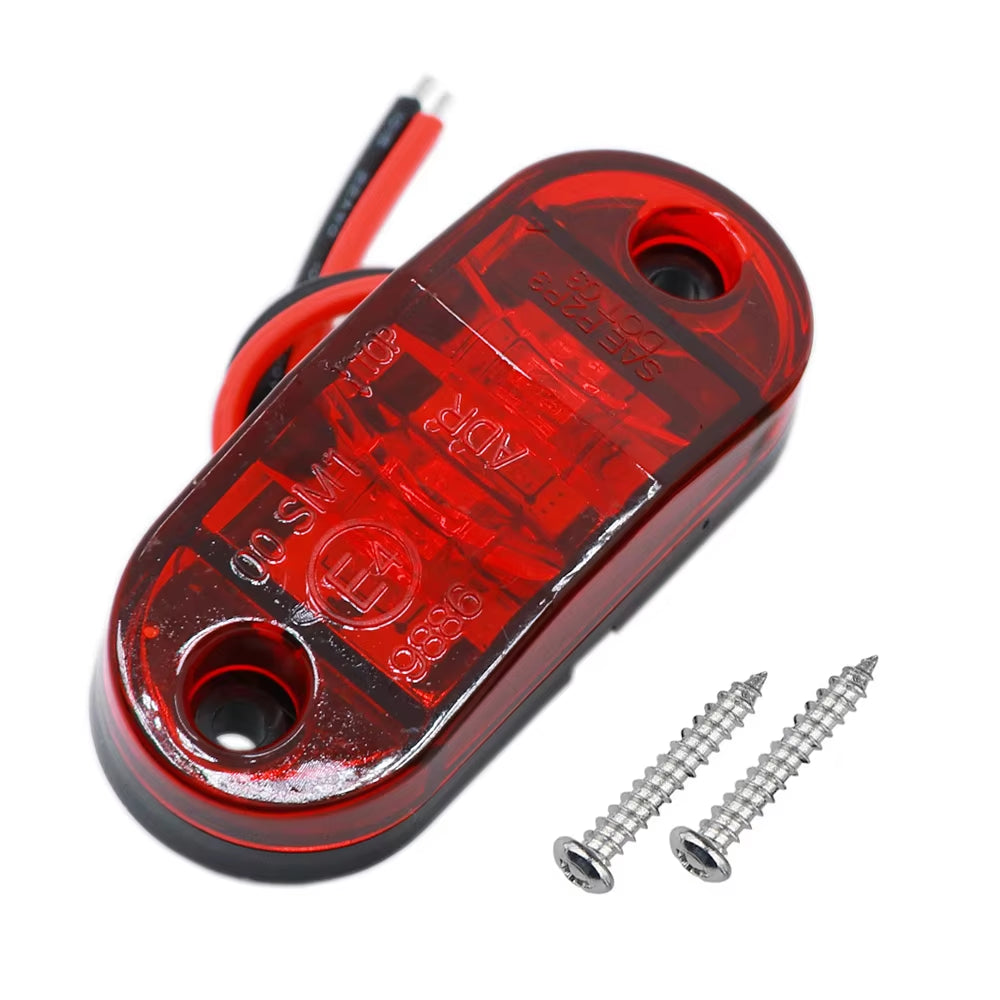 12V 24V Trailer Truck Position Clearance Lights LED