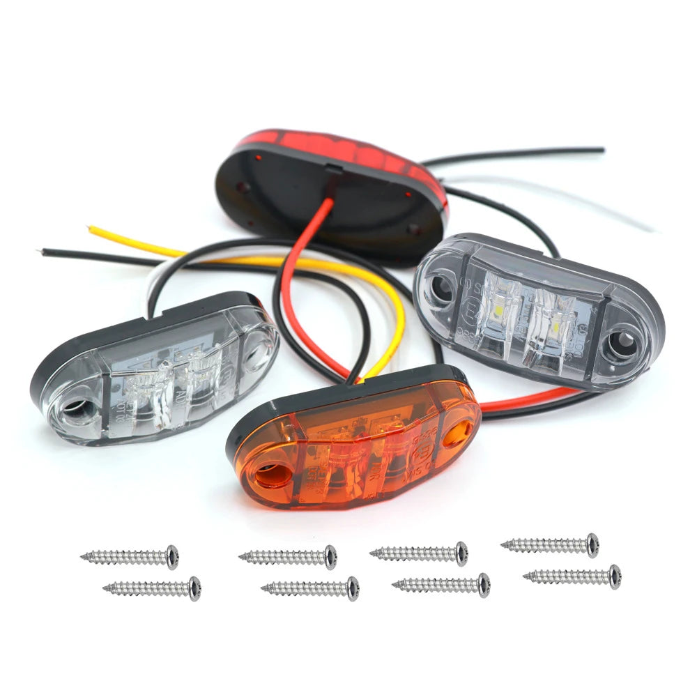 12V 24V Trailer Truck Position Clearance Lights LED