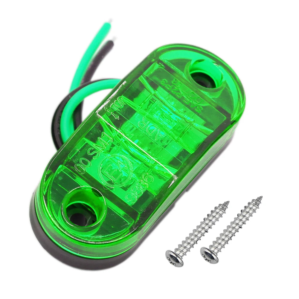 12V 24V Trailer Truck Position Clearance Lights LED