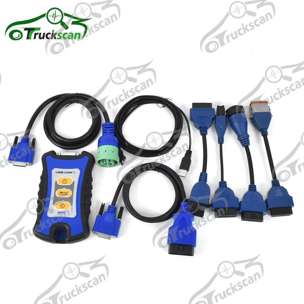 Adapter Universal 121054 for NEXIQ3  Diesel J1939 DPA5 J1962 for NEXIQ USB Link3 CF19 Laptop