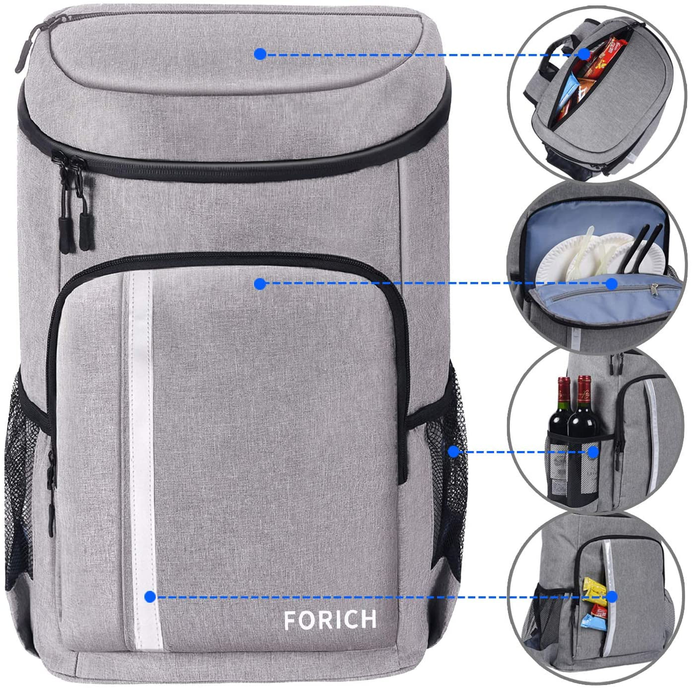 Backpack Cooler Leakproof Insulated Waterproof Backpack for Trucker