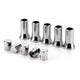 10Pcs TR414 Chrome Car Truck Tire Wheel Tyre Valve Stem Hex Caps with Sleeve Covers Left Right Front Rear Auto Accessories